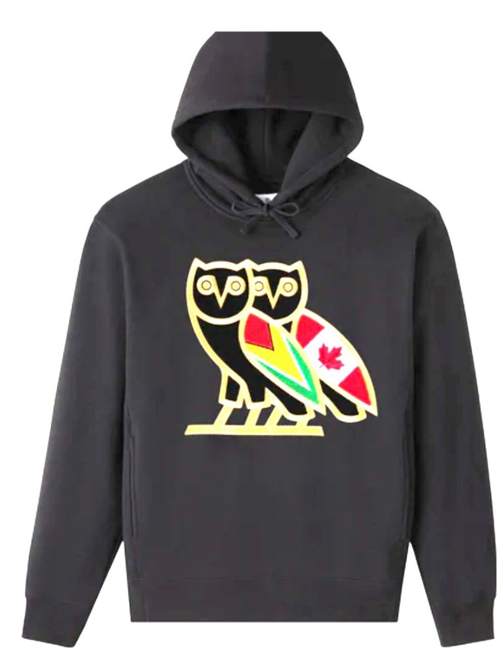 OVO Custom XL Hoodie - Canada / Guyana Flag